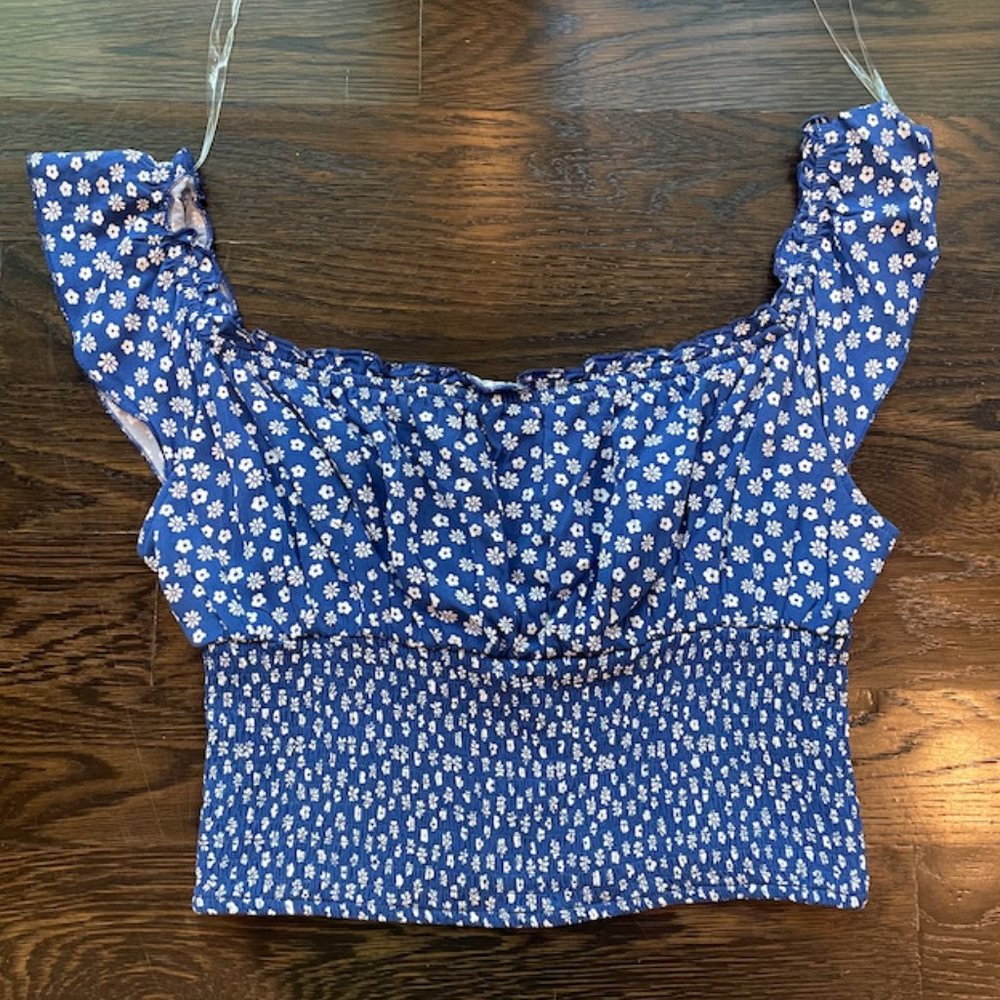 Floral Crop Top